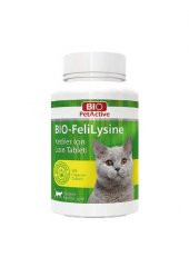 Bio Pet Active Bio-Felilysine Sağlıklı Gelişim Destekleyen Lizin 90 Tablet - 1