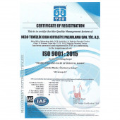 3 Katlı Telli Cerrahi Maske 100'lü Mavi - 4