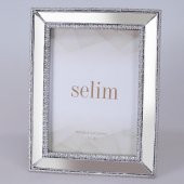 Selim Dekor Elsira 15x20 Aynalı Çerçeve Gümüş - 1