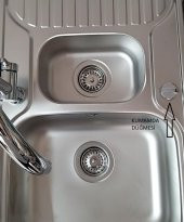 TEKDEKOR TEKA 1,5 GÖZ KUMANDALI EVYE SİFON TAKIMI - 3