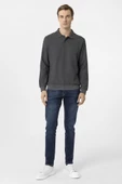 Hipatu Süvari Polo Yaka Waffle Sweat - 3