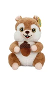 Peluş Sincap Fındık Tutan Sincap 30 cm  - Uyku Ve Oyun Arkadaşı Peluş Oyuncak thumbnail 1
