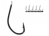 Hayabusa HMRS 171 Kısa Pala Dövme Olta İğnesi 15li Paket Black Nikel  5/0 - 1