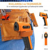 ThermoPro TP30 Endüstriyel Kızılötesi Katı-Sıvı Sıcaklık Ölçer - 6