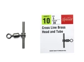 Captain 5127 Tube T Fırdöndü 10lu Paket Black Nikel  2/0 - 2