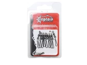 Captain 5128 Speed Sahte Balık Klipsi 10lu Paket Black Nikel  4 - 2