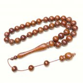 Usta İşi Akasya Ağacı 10-10mm Küre Model Tesbih - 1