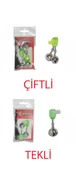 Captain Olta Zili Plastik Vidalı Pakette 2 Adet 18mm  Çiftli - 1