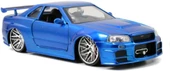 Jada Fast and Furious Brian's Nissan Skyline GT-R (BNR34) 1/24 Model Araba - 1