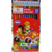 Mikrogold 12 Renk Tam Boy Kuru Boya kalemi - 1