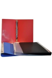 Bafix Halkalı Dosya 4 Halkalı A4 Kırmızı Tekli (1 Adet) - 1