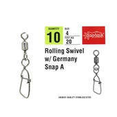 Captain 5036 Germany-A Klips 10lu Paket Black Nikel  2 - 3