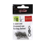 Captain 5026 Elmas Diamond Fırdöndü 10lu Paket Black Nikel  7 - 2