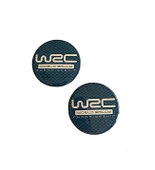 Wrc World Rally Logolu 56 Mm Jant Göbek Stıcker (petrolyeşil) - 1