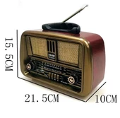 NNS Ns-8067 RADYO Usb / Tf Kart / Fm Retro Taşınabilir Bluetooth Hoparlör - 2