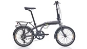 Carraro Flexi 107 20 Jant 7 Vites İtalyan Katlanır Bisiklet füme - 1