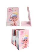 Aytan 3737 Figürlü 2 Li Kitap Tutucu - Peach - 1