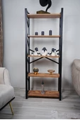 GD Furniture Metal Kasa Kitaplık (Atlantik Çam) - 2