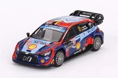 Mini GT 710 Hyundai İ20 N Rally Hybrid #11 2023 Rally Monte Carlo 3rd Place Model Araba - 1