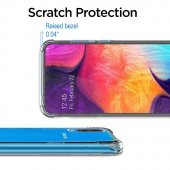 Samsung Galaxy A50 Kaliteli Darbelere Dayanıklı Şeffaf Kılıf - 7