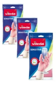 Vileda Sensitive Bulaşık Eldiveni Küçük Boy S/7 x 3 Adet thumbnail 1