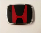 Honda Civic İes Makyajlı-fd6-fb7 FC5 FK7 Uyumlu Kırmızı Direksiyon Logosu 5x4 Cm - 2