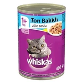 Whiskas Ton Balıklı Yetişkin Kedi Konservesi 400 Gr - 1