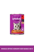 Whiskas Sığırlı Soslu Kedi Konserve 400 gr - 1