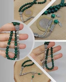 Malakit Taşı 33lük Tesbih 6mm (4965) thumbnail 1