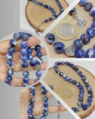 Sodalit Taşı Royal 33lük Tesbih 10mm (36000) thumbnail 1