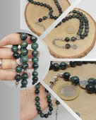 Serpantin (Yılan) Taşı 33lük Tesbih 10mm (23110) thumbnail 1