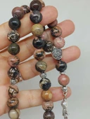 Rodonit Taşı 33lük Tesbih 10mm (36030) thumbnail 2