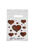Tiri Store Baskılı Beyaz Karışık Desenli El Geçme Blok Poşet 2 no 26x38  cm 1000 adet - 2