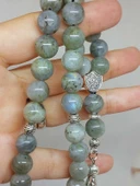 Labradorit Taşı 33lük Tesbih 10mm (9300) thumbnail 2