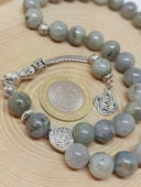 Labradorit Taşı 33lük Tesbih 10mm (9300) thumbnail 3