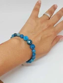 Parlayan Yıldızlar Serisi Apatit Taşı Tasarım Bileklik thumbnail 2