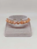 Parlayan Yıldızlar Serisi Güneş Taşı Tasarım Bileklik thumbnail 4