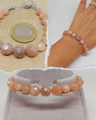 Parlayan Yıldızlar Serisi Güneş Taşı Tasarım Bileklik thumbnail 1