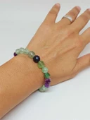 Parlayan Yıldızlar Serisi Florit Taşı Tasarım Bileklik thumbnail 2