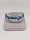 Parlayan Yıldızlar Serisi Apatit Taşı Tasarım Bileklik thumbnail 4