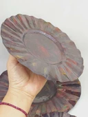 Dekoratif Otantik El Yapımı Bakır Tabak Orta Boy thumbnail 3