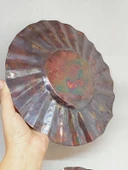 Dekoratif Otantik El Yapımı Bakır Tabak Büyük Boy thumbnail 4