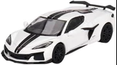 Mini GT 677 Chevrolet Corvette Z06 2023 Arctic White LHD Model Araba - 1