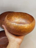 Dekoratif Otantik El Yapımı Bakır Bowl Kase Orta Boy thumbnail 4