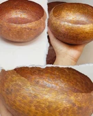 Dekoratif Otantik El Yapımı Bakır Bowl Kase Orta Boy thumbnail 1