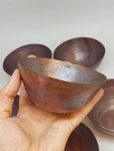 Dekoratif Otantik El Yapımı Minimal Bakır Kase - 3