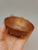 Dekoratif Otantik El Yapımı Bakır Kase Küçük Boy - 2