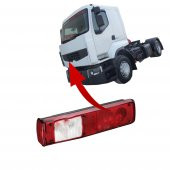 RENAULT PREMİUM / MAGNUM SOL STOP LAMBASI PLAKALI SOKETLİ - 1
