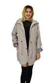 Kadın Mevsimlik Kapüşonlu Mont BGL-ST04063 thumbnail 5