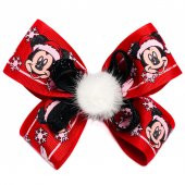 Yeniyıl Hediyesi Mickey Mouse Fiyonk Yılbaşı Tokası  Çocuk Ve Yetişkin İçin Toka - 1